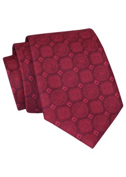 Krawat Angelo di Monti - Duże Czerwone Grochy KRADM1975 ze sklepu JegoSzafa.pl w kategorii Krawaty - zdjęcie 150574650
