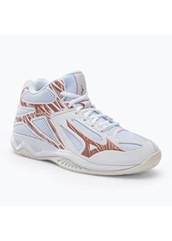 Buty do siatkówki damskie Mizuno Thunder Blade 3 Mid białe V1GC217536 ze sklepu sportano.pl w kategorii Buty sportowe damskie - zdjęcie 150575332