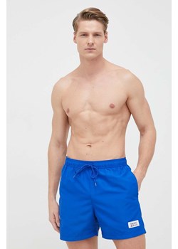 Tommy Jeans szorty kąpielowe kolor niebieski ze sklepu ANSWEAR.com w kategorii Kąpielówki - zdjęcie 150577002