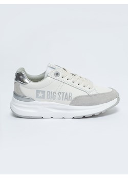 Sneakersy damskie białe LL274367 101 ze sklepu Big Star w kategorii Buty sportowe damskie - zdjęcie 150582823