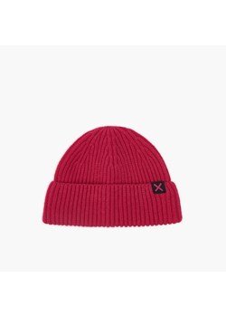 Cropp - Fuksjowa czapka beanie - różowy ze sklepu Cropp w kategorii Czapki zimowe męskie - zdjęcie 150619010