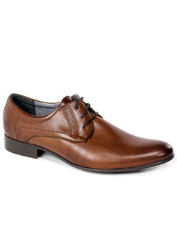 Półbuty Tapi B-5976-105+ Brown ze sklepu EuroButy.com.pl w kategorii Buty eleganckie męskie - zdjęcie 150623823