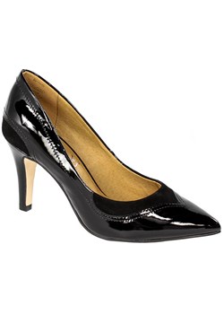 Szpilki Caprice 9-22404-29 019 Black Comb ze sklepu EuroButy.com.pl w kategorii Czółenka - zdjęcie 150627390