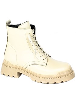 Trzewiki Verano 261.115 Beige ze sklepu EuroButy.com.pl w kategorii Workery damskie - zdjęcie 150627594
