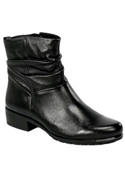 Botki Caprice 9-25410-29 040 Black Soft Skóra ze sklepu EuroButy.com.pl w kategorii Botki - zdjęcie 150628292