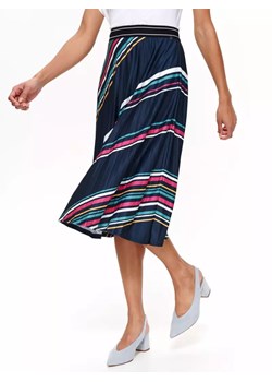 Plisowana spódnica w kolorowe paski ze sklepu Top Secret w kategorii Spódnice - zdjęcie 150634390