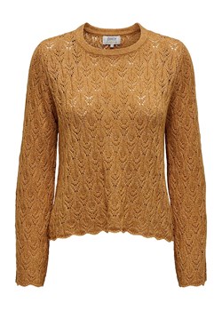 Sweter "Lalvi" w kolorze jasnobrązowym ze sklepu Limango Polska w kategorii Swetry damskie - zdjęcie 150647473