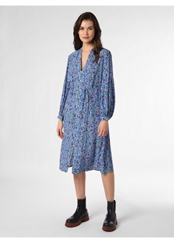 Tommy Hilfiger Sukienka damska Kobiety wiskoza niebieski wzorzysty ze sklepu vangraaf w kategorii Sukienki - zdjęcie 150650730