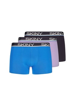 3 Pack bokserek męskich z bawełny Skiny wielokolorowe 086840 ze sklepu piubiu_pl w kategorii Majtki męskie - zdjęcie 150654520