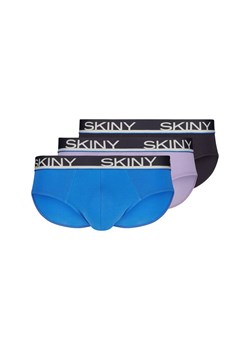 3 pack slipów męskich z bawełny Skiny 086839 ze sklepu piubiu_pl w kategorii Majtki męskie - zdjęcie 150654531