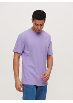 Gładka koszulka Basic fioletowa - Fioletowy ze sklepu House w kategorii T-shirty męskie - zdjęcie 150659003