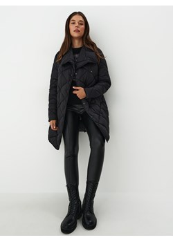 Mohito - Płaszcz z wiązaniem - Czarny ze sklepu Mohito w kategorii Płaszcze damskie - zdjęcie 150660793