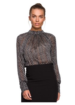 Bluzka w kolorze czarnym ze wzorem ze sklepu Limango Polska w kategorii Bluzki damskie - zdjęcie 150697424