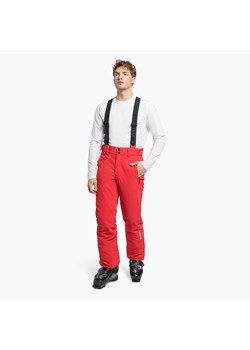 Spodnie narciarskie męskie Descente Swiss czerwone DWMUGD40 ze sklepu sportano.pl w kategorii Spodnie męskie - zdjęcie 150706502