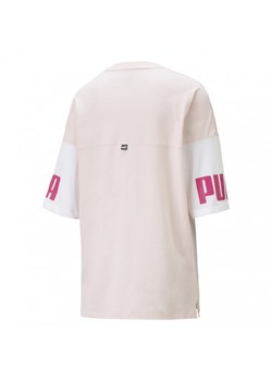 Damski t-shirt PUMA Power Colorblock Tee ze sklepu Sportstylestory.com w kategorii Bluzki damskie - zdjęcie 150736704