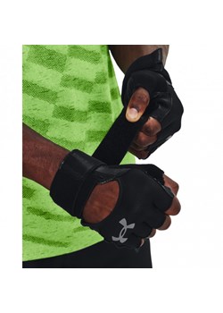 Męskie rękawiczki treningowe Under Armour M's Weightlifting Gloves - czarne ze sklepu Sportstylestory.com w kategorii Rękawiczki męskie - zdjęcie 150738682
