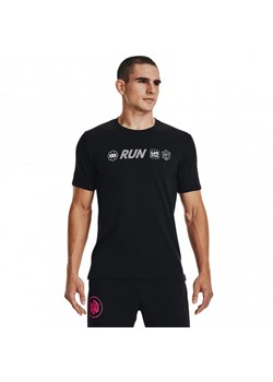 Męska koszulka do biegania UNDER ARMOUR UA Run Anywhere SS ze sklepu Sportstylestory.com w kategorii T-shirty męskie - zdjęcie 150739062