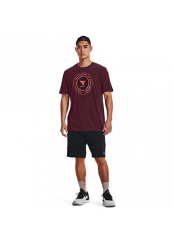 Męski t-shirt z nadrukiem UNDER ARMOUR UA PROJECT ROCK GLOBE SS ze sklepu Sportstylestory.com w kategorii T-shirty męskie - zdjęcie 150750711