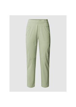Luźne spodnie o kroju relaxed fit z detalem z motywem model ‘HOLLY’ ze sklepu Peek&Cloppenburg  w kategorii Spodnie damskie - zdjęcie 150777211