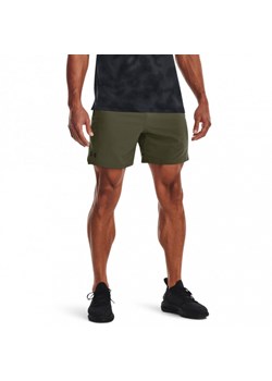 Męskie spodenki treningowe Under Armour UA Vanish Woven 6in Shorts - oliwkowe/khaki ze sklepu Sportstylestory.com w kategorii Spodenki męskie - zdjęcie 150778612