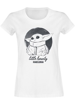 Star Wars - The Mandalorian - Ink Baby - Grogu - T-Shirt - biały ze sklepu EMP w kategorii Bluzki damskie - zdjęcie 150796944