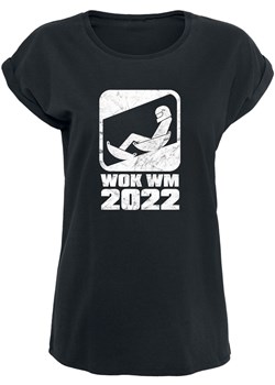 TV total - Wok World Cup 2022 - T-Shirt - czarny ze sklepu EMP w kategorii Bluzki damskie - zdjęcie 150797450