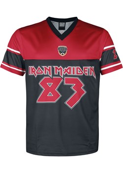Iron Maiden - Amplified Collection - Trooper 83 - Jersey - czarny czerwony ze sklepu EMP w kategorii T-shirty męskie - zdjęcie 150800131