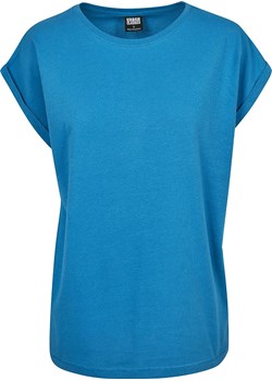 Urban Classics - Ladies Extended Shoulder Tee - T-Shirt - niebieski ze sklepu EMP w kategorii Bluzki damskie - zdjęcie 150803233
