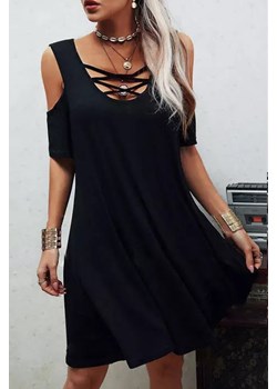 Sukienka LEMERA BLACK ze sklepu Ivet Shop w kategorii Sukienki - zdjęcie 150823803