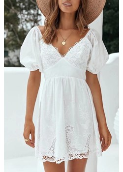 Sukienka DANARA WHITE ze sklepu Ivet Shop w kategorii Sukienki - zdjęcie 150823873