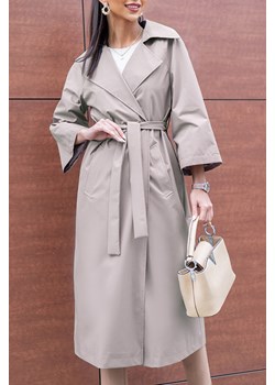 Płaszcz damski BASMINA MOCHA ze sklepu Ivet Shop w kategorii Płaszcze damskie - zdjęcie 150824052