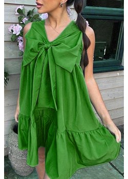 Sukienka DARUELA GREEN ze sklepu Ivet Shop w kategorii Sukienki - zdjęcie 150824114