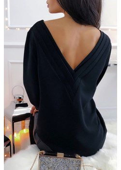 Damska bluzka FELICE BLACK ze sklepu Ivet Shop w kategorii Bluzki damskie - zdjęcie 150824814