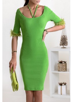 Sukienka damska BILFOMA GREEN ze sklepu Ivet Shop w kategorii Sukienki - zdjęcie 150826220