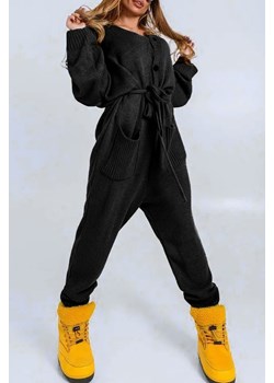 Kombinezon damski DOMINSA BLACK ze sklepu Ivet Shop w kategorii Kombinezony damskie - zdjęcie 150826321