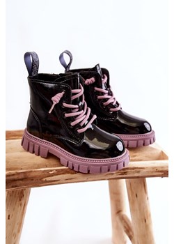 Buty dla dziewczynki FASHIONISTA PUDRA ze sklepu Ivet Shop w kategorii Buty zimowe dziecięce - zdjęcie 150826634