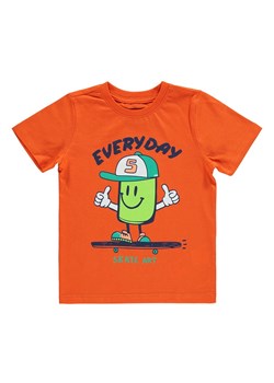 Koszulka dla chłopca LONXY ORANGE ze sklepu Ivet Shop w kategorii T-shirty chłopięce - zdjęcie 150827013