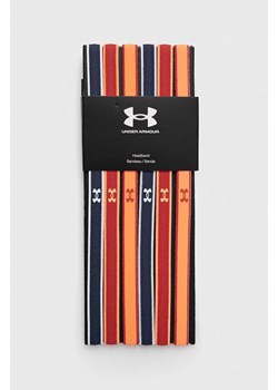 Under Armour opaska (6-Pack) kolor czerwony 1286016 ze sklepu ANSWEAR.com w kategorii Opaski damskie - zdjęcie 150851722