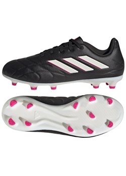 Buty piłkarskie adidas Copa Pura.3 Fg Jr HQ8945 czarne czarne ze sklepu ButyModne.pl w kategorii Buty sportowe dziecięce - zdjęcie 150863244
