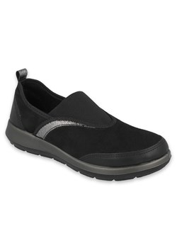 Befado obuwie damskie 156D006 czarne szare ze sklepu ButyModne.pl w kategorii Kapcie damskie - zdjęcie 150863434