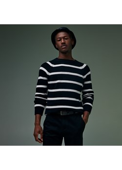 Sinsay - Sweter w paski - Czarny ze sklepu Sinsay w kategorii Swetry męskie - zdjęcie 150868733