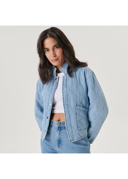 Sinsay - Kurtka jeansowa oversize - Niebieski ze sklepu Sinsay w kategorii Kurtki damskie - zdjęcie 150869211