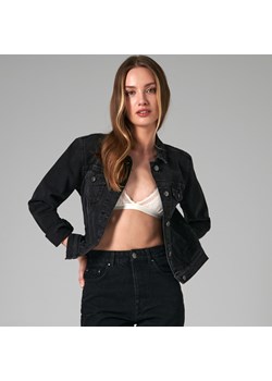 Sinsay - Kurtka jeansowa - Czarny ze sklepu Sinsay w kategorii Kurtki damskie - zdjęcie 150871614