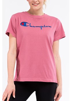 CHAMPION T-shirt - Różowy - Kobieta - S (S) ze sklepu Halfprice w kategorii Bluzki damskie - zdjęcie 150875204