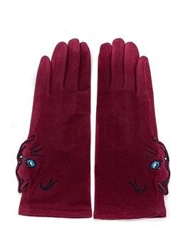 Rękawiczki w kolorze bordowym ze sklepu Limango Polska w kategorii Rękawiczki damskie - zdjęcie 150883731