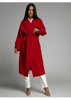 Płaszcz Montoje Czerwony ze sklepu Lisa Mayo w kategorii Płaszcze damskie - zdjęcie 150891231