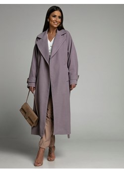 Płaszcz Montoje Wrzosowy ze sklepu Lisa Mayo w kategorii Płaszcze damskie - zdjęcie 150891232