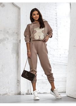 Spodnie Tobi Pudrowe ze sklepu Lisa Mayo w kategorii Spodnie damskie - zdjęcie 150891301