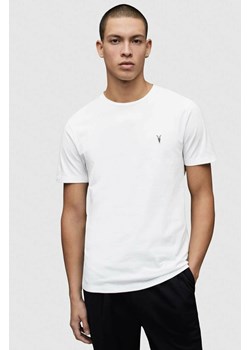 AllSaints t-shirt bawełniany BRACE TONIC CREW kolor biały gładki MD131G ze sklepu ANSWEAR.com w kategorii T-shirty męskie - zdjęcie 150901680