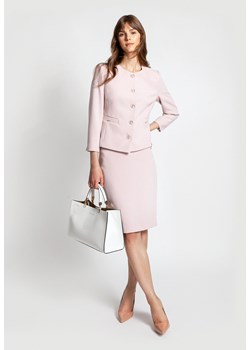 Ołówkowa spódnica w kolorze zgaszonego różu ze sklepu Molton w kategorii Spódnice - zdjęcie 150902884